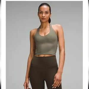 lululemon Align™ Halter Tank Top Army Green 8 medium
